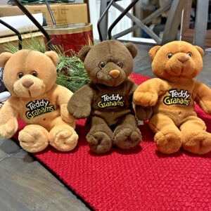 Teddy Grams Plush Set Of 3 EUC